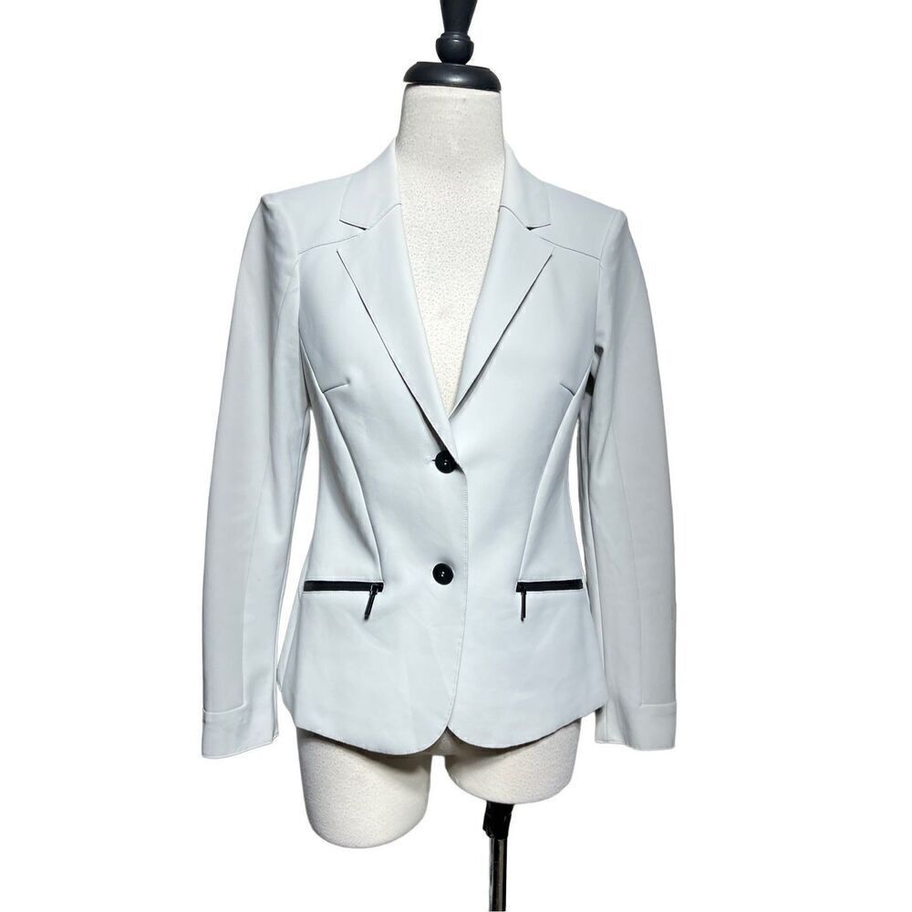 Porsche Design Italian Made Women's Soft Shell Fitted Blazer Size Small